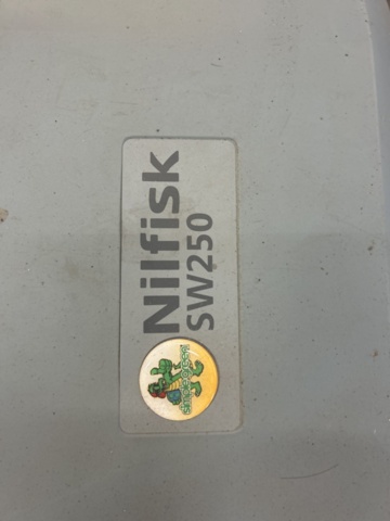 1430076-9 Nilfisk SW250, a manual sweeper