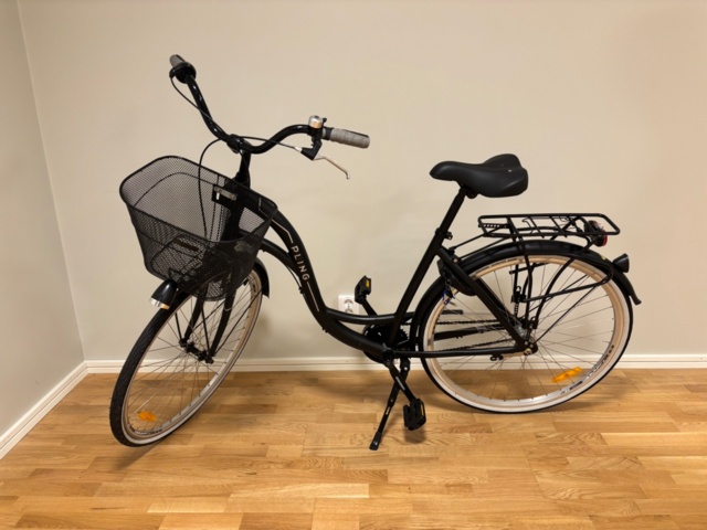 1442201-1 Damcykel Pling, ramstorlek 49cm, 2 nycklar