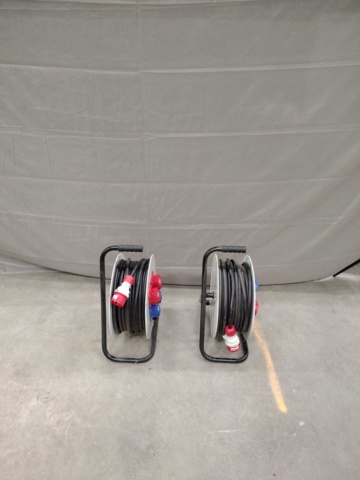 1455590-1 Cable reels 2 pcs – Electrocable, 30 m, 400 V, industrial use