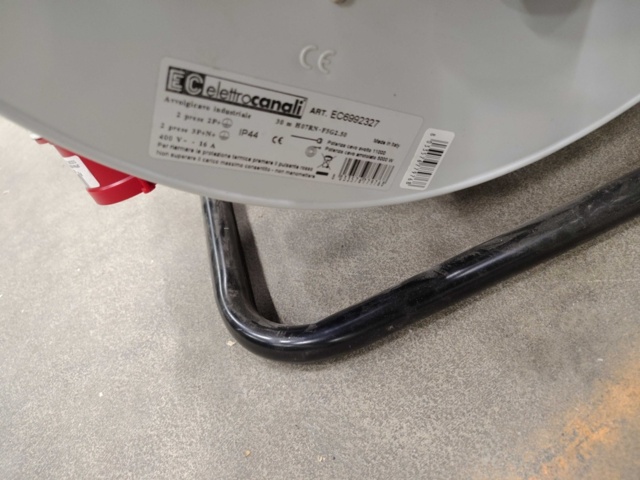 1455590-3 Cable reels 2 pcs – Electrocable, 30 m, 400 V, industrial use