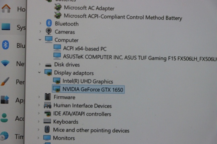 1295777-16 Dator ASUS Tuf Gaming F15, ram 16, hd 477 Win11