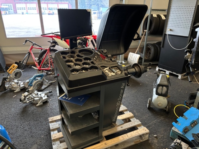 1372766-1 Hjulbalanseringsmaskin – Weber Präzision-3D Sonar Air -2022