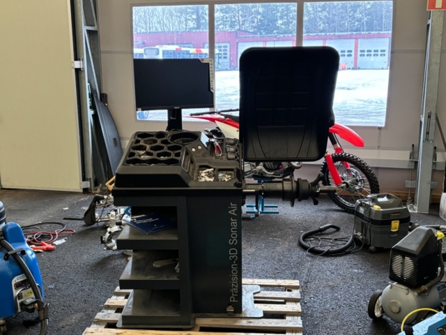 1372766-2 Hjulbalanseringsmaskin – Weber Präzision-3D Sonar Air -2022