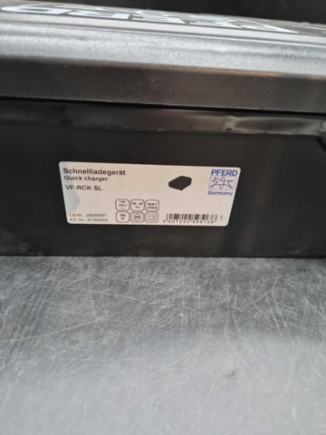 1460254-3 Snabbladdare – PFERD, VF-RCK SL