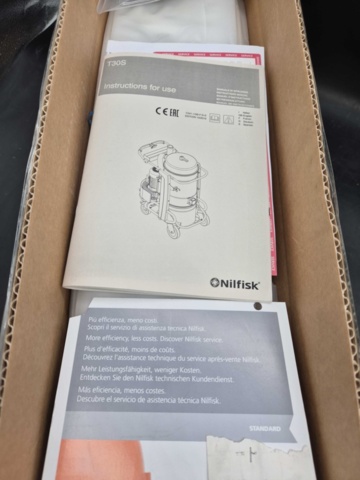 1460256-6 Industrial vacuum cleaner – Nilfisk, T30S LP FM