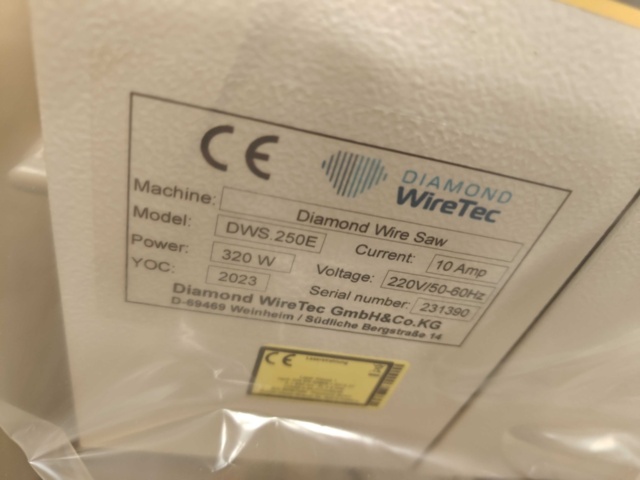 1400660-3 Diamanttrådsåg Diamond WireTec DWS.250E -2023