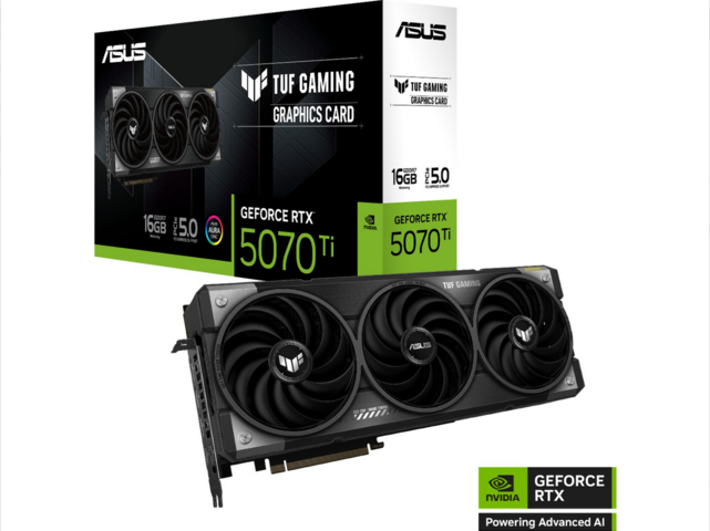 1448407-1 Graphics card ASUS TUF Gaming GeForce RTX 5070 Ti OC