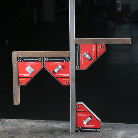 1460517-1 3 st Svetsmagneter WM1-4590S On/off – 30 kg dragkraft - Fri frakt