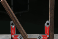 1460518 6 st Svetsmagneter WM7-S Vinkelmagnet – 30 kg dragkraft - Fri frakt