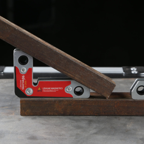 1460518-5 6 st Svetsmagneter WM7-S Vinkelmagnet – 30 kg dragkraft - Fri frakt