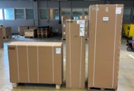 1460527 12kW air/water heat pump from Energy Save with hot water tank, stainless steel buffer tank K162