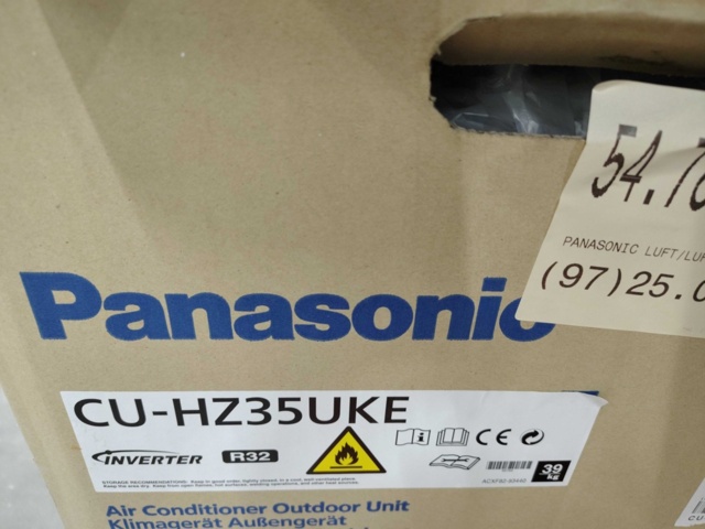 1447656-4 Utedel luft/luft-värmepump – Panasonic, CU-HZ35ZKE