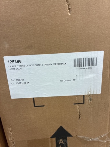 1460543-6 7 st Kontorsstolar