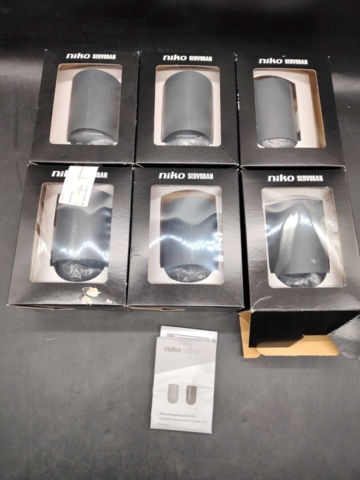 1447685-1 Rörelsesensorer, 6 st – Niko Servodan, IP54, justerbar räckvidd