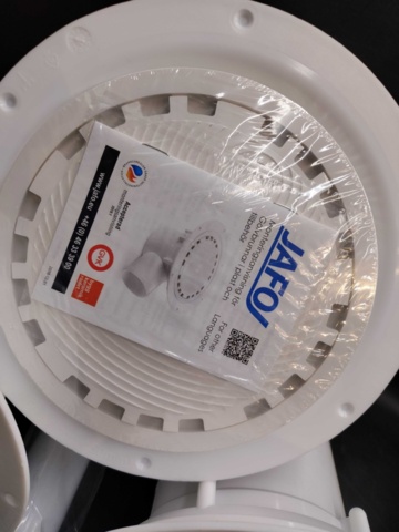 1447686-2 Golvbrunnstätningar och VVS-tillbehör – 5 st, JAFO