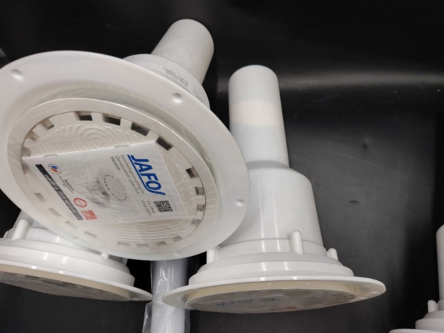 1447686-4 Golvbrunnstätningar och VVS-tillbehör – 5 st, JAFO