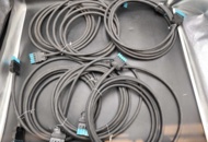 1460587 Multikabel med flerpoliga kontakter, 6 st – robust signalkabelsystem