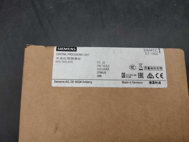 1460596-2 CPU-modul 1515-2 PN – Siemens, SIMATIC S7-1500