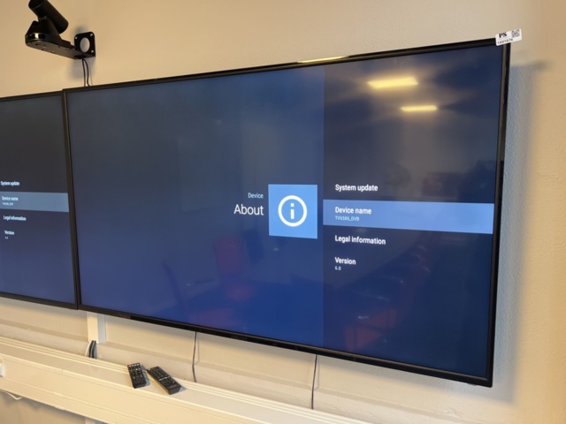 1431576-2 Conference equipment - Screens, camera and microphone