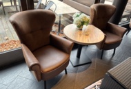 1442235 Sitz Design armchairs 4 pcs and tables 2 pcs