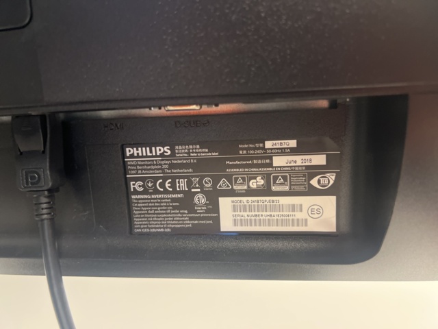 1431585-4 Monitors 6 pcs - Philips