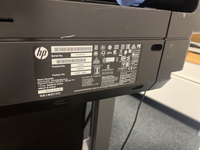 1431591-10 Storformatsskrivare - HP DesignJet T520