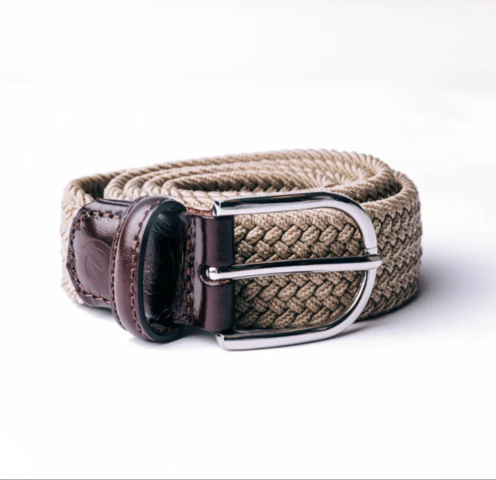 1460780-4 Belts, 10 pcs – Galio of Sweden, suede/leather/cotton, size 95