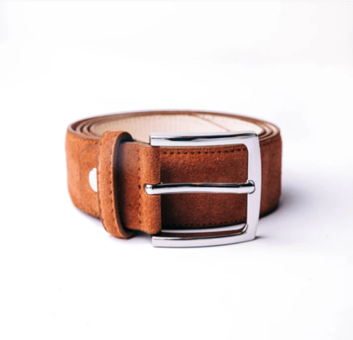 1460780-5 Belts, 10 pcs – Galio of Sweden, suede/leather/cotton, size 95