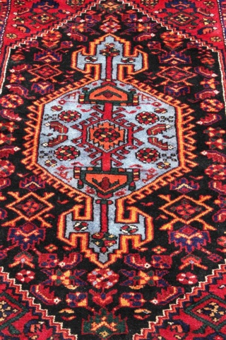 1446593-2 Handknuten Orientaliskt Patinamatta Zanjan 144x213cm (751672)