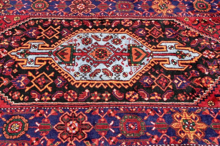 1446593-4 Handknuten Orientaliskt Patinamatta Zanjan 144x213cm (751672)