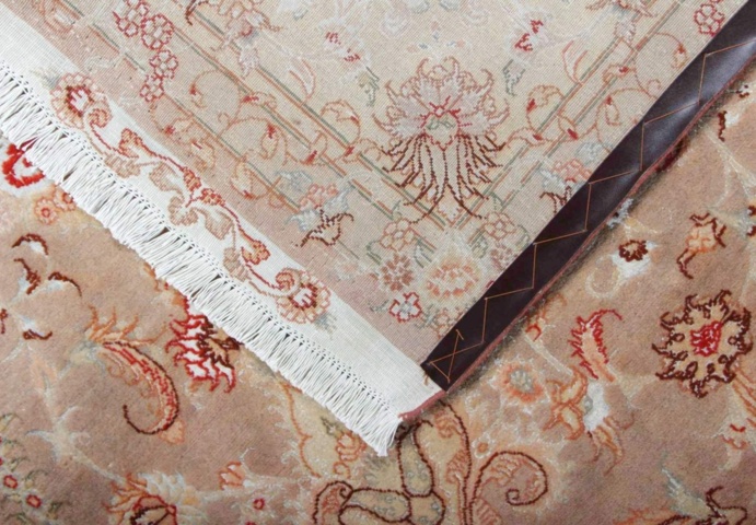 1446595-3 Handknuten Orientaliskt Patinamatta Tabriz 200x312cm (751774)