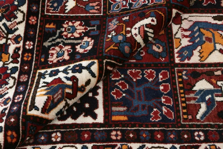 1446596-4 Handknuten Orientaliskt Patinamatta Bakhtiar 163x300cm (751790)