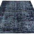 1446597-1 Handknuten Orientaliskt Vintagematta Mörkblå/Blå 250x342cm (751852)