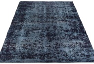 1446597 Handknuten Orientaliskt Vintagematta Mörkblå/Blå 250x342cm (751852)