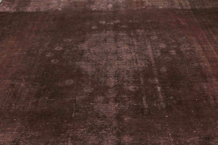 1446598-2 Handknuten Orientaliskt Vintagematta Brun 261x351cm (751857)