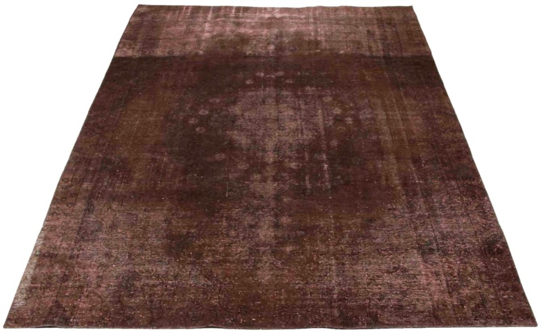 1446598-1 Handknuten Orientaliskt Vintagematta Brun 261x351cm (751857)