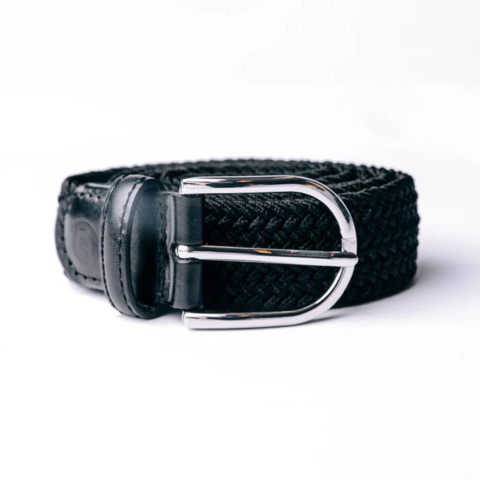 1460901-4 Belts, 5 pcs – Galio of Sweden, suede/leather/cotton, size 100