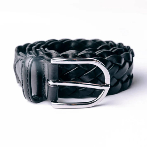 1460901-6 Belts, 5 pcs – Galio of Sweden, suede/leather/cotton, size 100