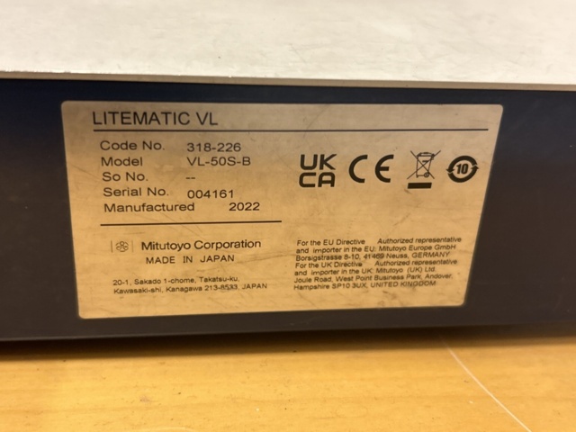 1435556-10 Mätinstrument - Mitutoyo Litematic VL-50S-B (2022)