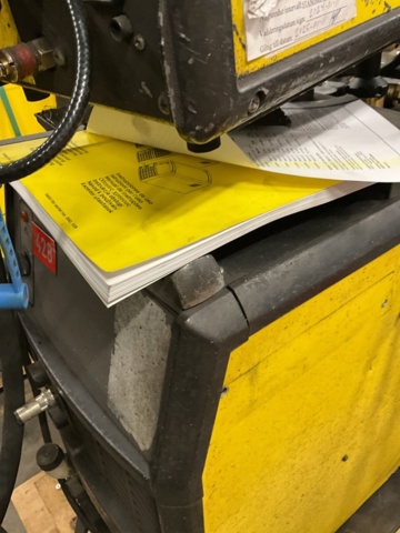 1406938-7 Welder ESAB Aristo Mig 400