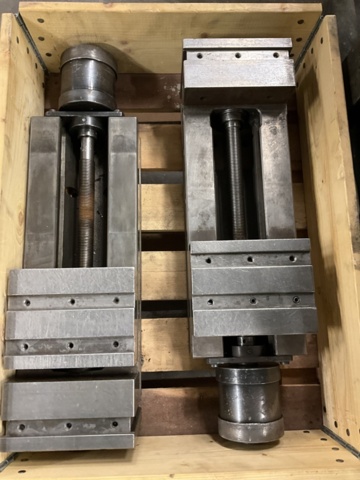 1406954-3 2 pcs. Larger machine vice Allmatic