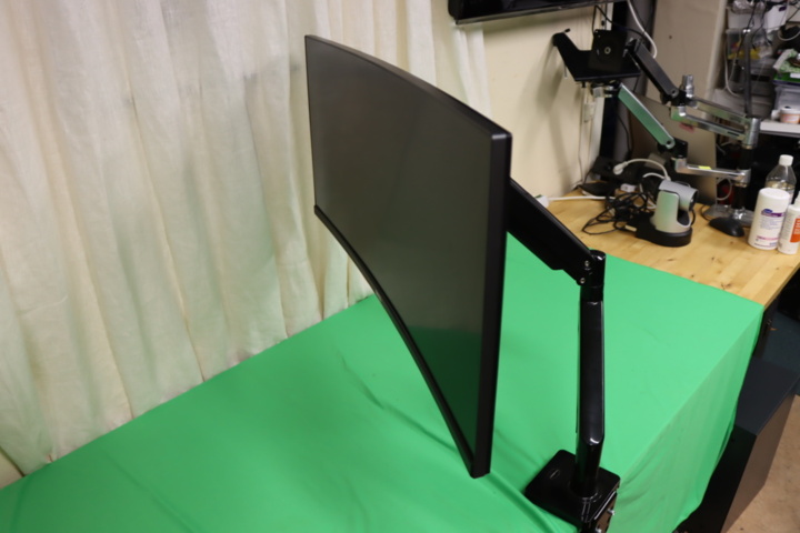 1295796-2 Välvd monitor/skärm Dell LCD 34 tum med stativ