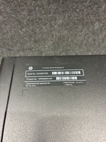 1461165-5 Computer HP Prodesk 400 G4 MT Business PC
