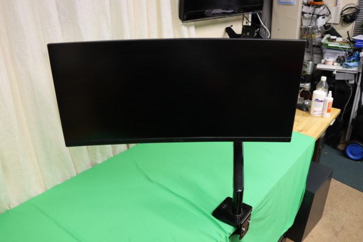 1295796-3 Välvd monitor/skärm Dell LCD 34 tum med stativ