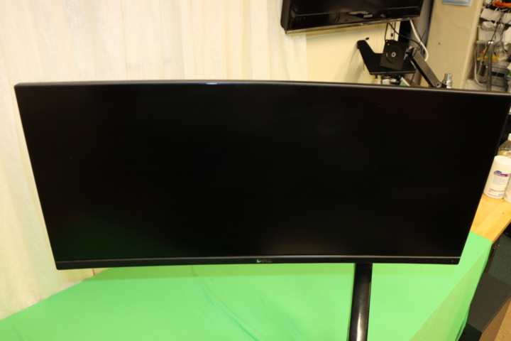 1295796-7 Välvd monitor/skärm Dell LCD 34 tum med stativ