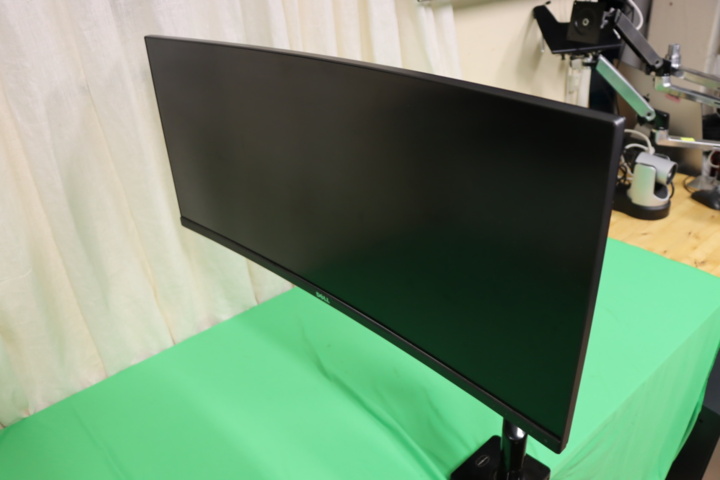 1295796-8 Välvd monitor/skärm Dell LCD 34 tum med stativ