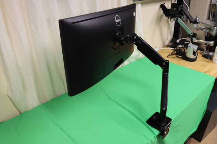 1295796-9 Välvd monitor/skärm Dell LCD 34 tum med stativ