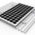 1461148-1 Mounting system for 26 solar panels - Sheet metal roof