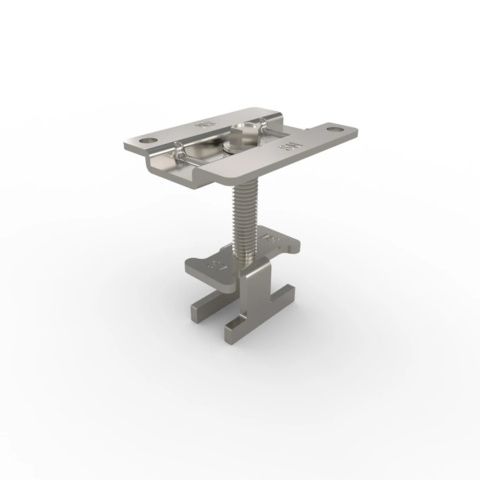 1461148-3 Mounting system for 26 solar panels - Sheet metal roof