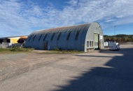 1461184 Plåtbyggnad båghall 23m x 15m